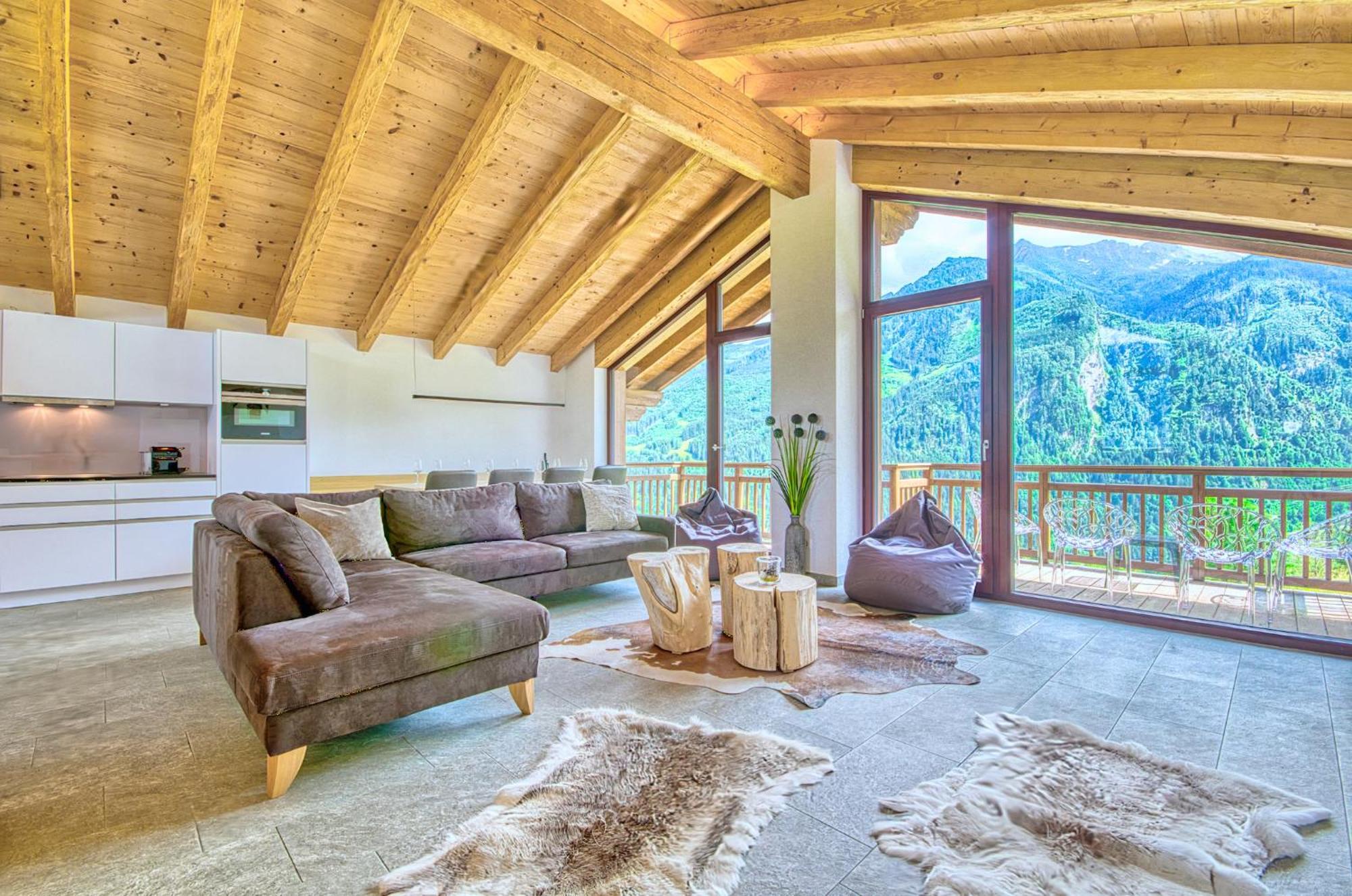 Ski-In Ski-Out Chalet Maiskogel "Bergli" - By Alpen Apartments 卡普伦 外观 照片